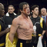 Sylvester Stallone demonstrates the benefits of HGH.