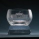The Lenox crystal bowl weighs nearly 8 pounds