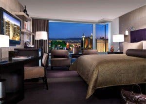 This is exactly what my room at the Aria looked like.